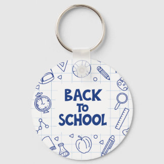 Nyckelkedjan back to school Doodle Nyckelring