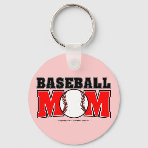 Nyckelkedjan Baseball Mamma Nyckelring