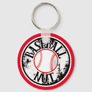 Nyckelkedjan Baseball nöt Nyckelring