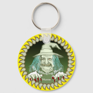 Nyckelkedjan Bella Witch Ansikte Nyckelring