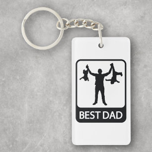 Nyckelkedjan Best Pappa - Fars dag Nyckelring