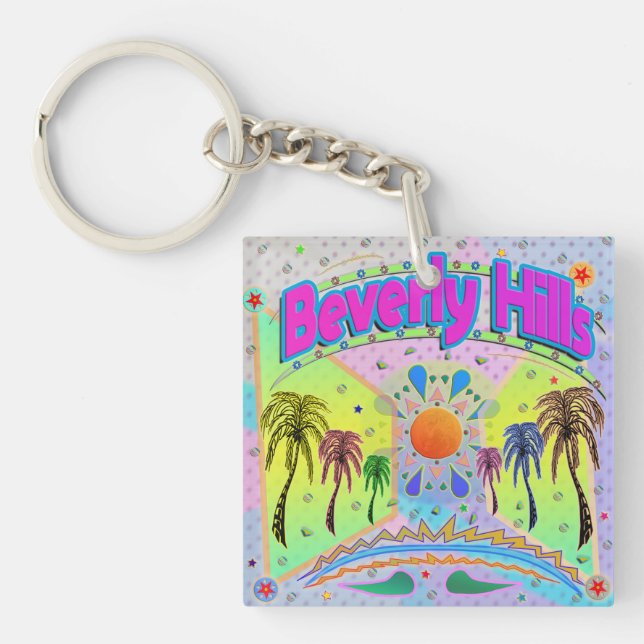 Nyckelkedjan Beverly Backe Lugn Desire Keychain (Framsidan)