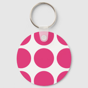 Nyckelkedjan Big Polka dots Nyckelring