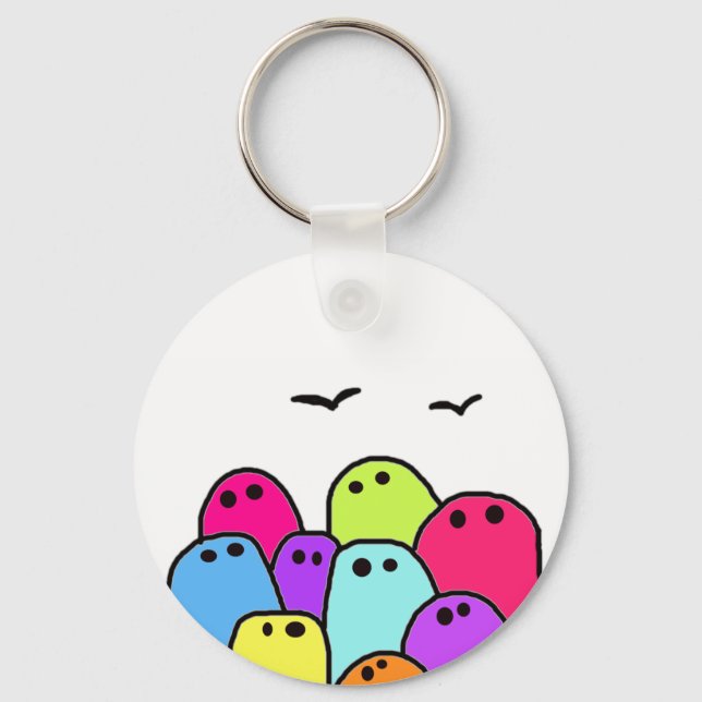 nyckelkedjan bloubs nyckelring (Framsida)