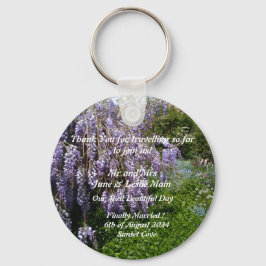 Nyckelkedjan Bröllop Tack Gift-favoriter Nyckelring