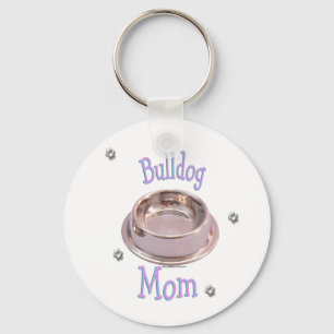 Nyckelkedjan Bulldog Mamma Nyckelring