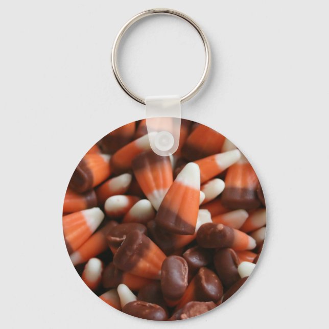 Nyckelkedjan candy corn nyckelring (Framsida)