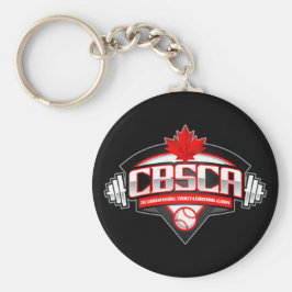 Nyckelkedjan CBSCA 2,25-tums Basic-knapp Nyckelring