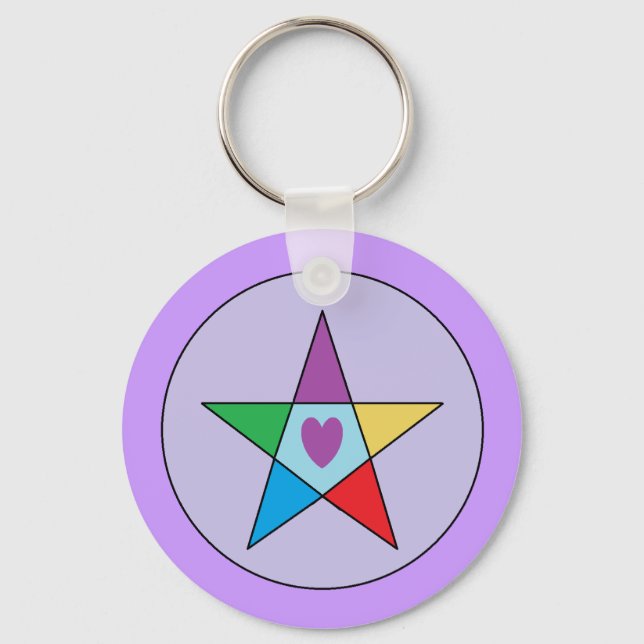 Nyckelkedjan Elemental Kärlek Nyckelring (Framsida)