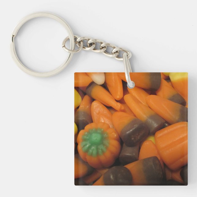  nyckelkedjan för höst Candy corn (Framsidan)