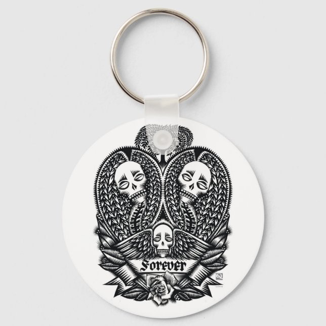 Nyckelkedjan forever love nyckelring (Framsida)