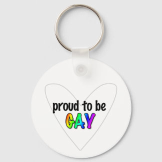 Nyckelkedjan gay pride nyckelring