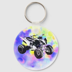 Nyckelkedjan glitter ATV Nyckelring