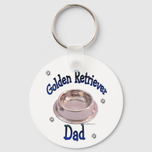 Nyckelkedjan Golden Retriever Pappa Nyckelring
