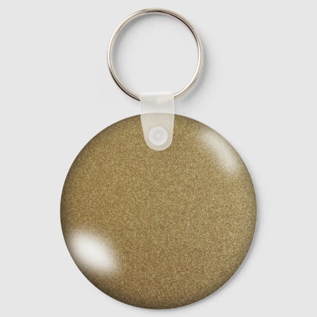 Nyckelkedjan guld Glitter Nyckelring (Baksida)