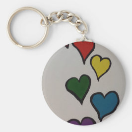 Nyckelkedjan Hearts Nyckelring