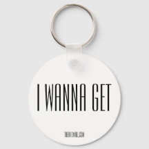 Nyckelkedjan "IWANNAGET" i Rad Mall