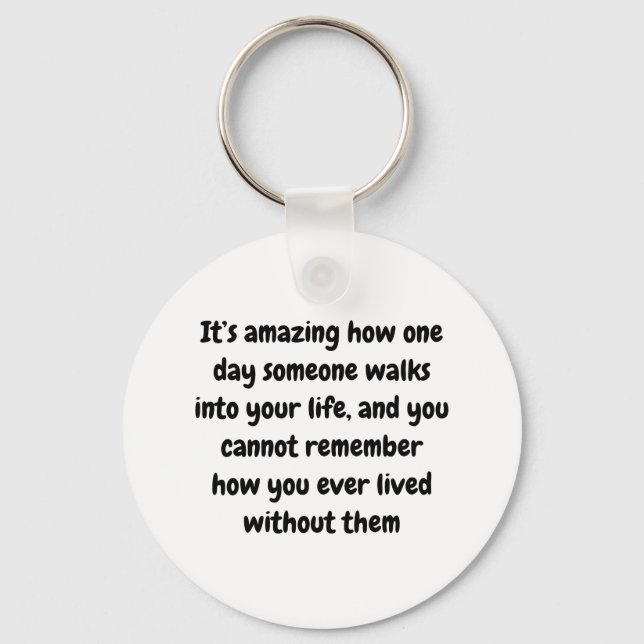 Nyckelkedjan kärlek nyckelring (Framsida)