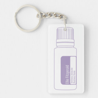 Nyckelkedjan Lavender Essential Oil Flaska