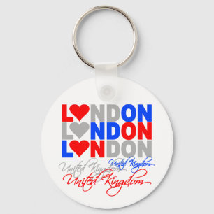 Nyckelkedjan London Nyckelring