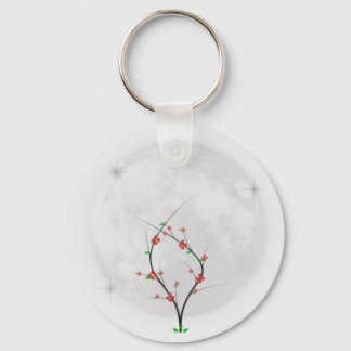 Nyckelkedjan måne nyckelring