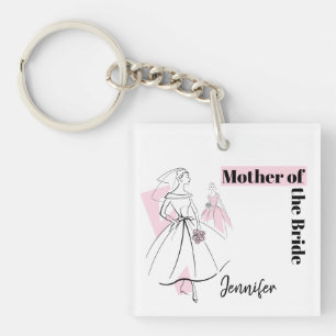 Nyckelkedjan mode Bride Rosa Budens mamma
