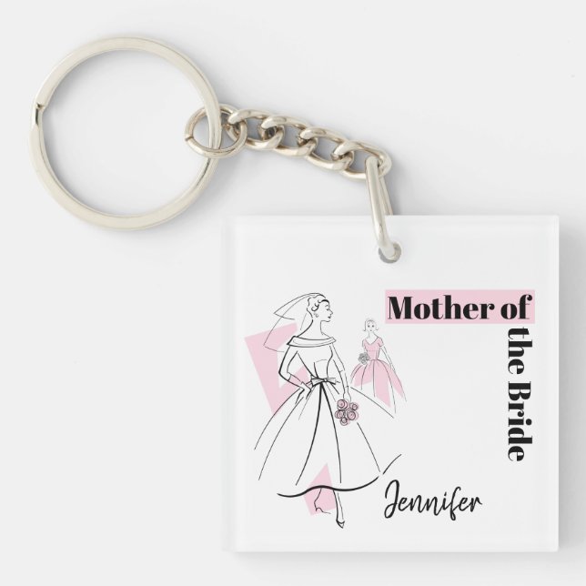 Nyckelkedjan mode Bride Rosa Budens mamma (Framsidan)