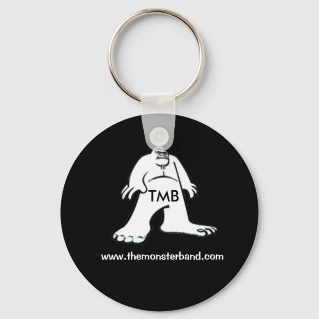 Nyckelkedjan Monster Band Nyckelring (Framsida)