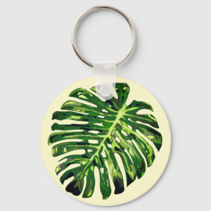 Nyckelkedjan Monstera Löv Nyckelring