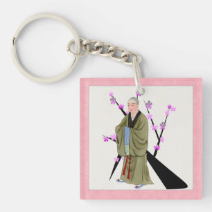 Nyckelkedjan Munk i Buddhist