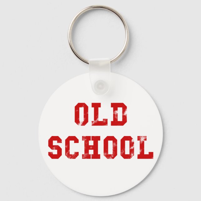Nyckelkedjan old school | Oldskool Gifts Nyckelring (Framsida)