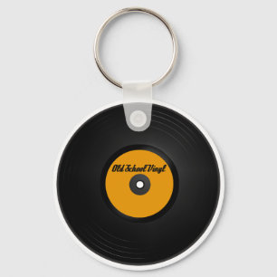 Nyckelkedjan old school Vinyl Nyckelring