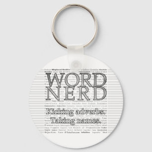 Nyckelkedjan ord Nerd Nyckelring