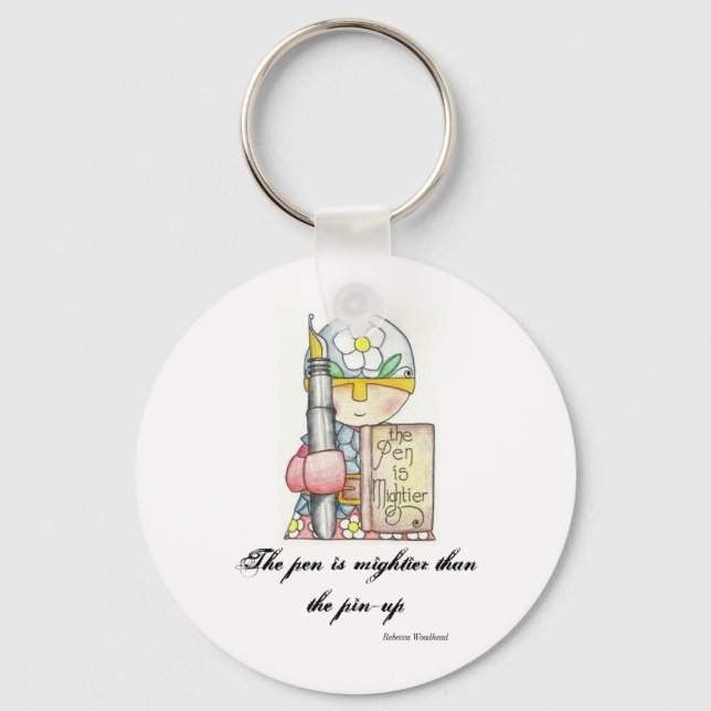 Nyckelkedjan ord Nerd Nyckelring (Framsida)