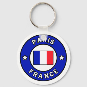 Nyckelkedjan Paris Frankrike Nyckelring