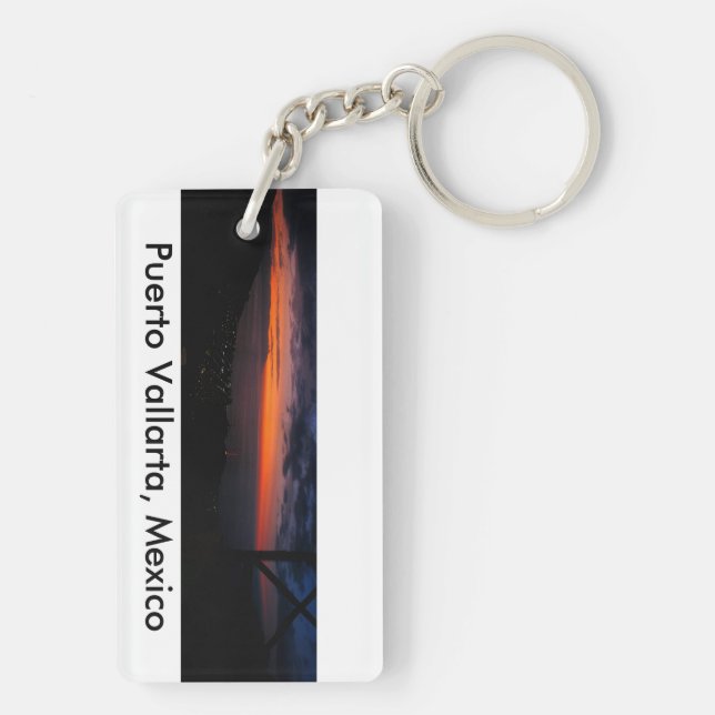 Nyckelkedjan Puerto Vallarta souvenir (Baksidan)