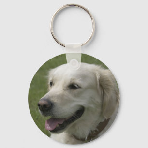 Nyckelkedjan Puppy-Hund i Kärlek Golden Retriever Nyckelring