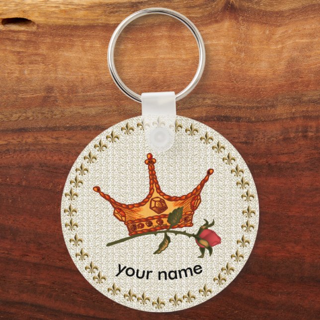 Nyckelkedjan ro Krona Nyckelring (Framsida)