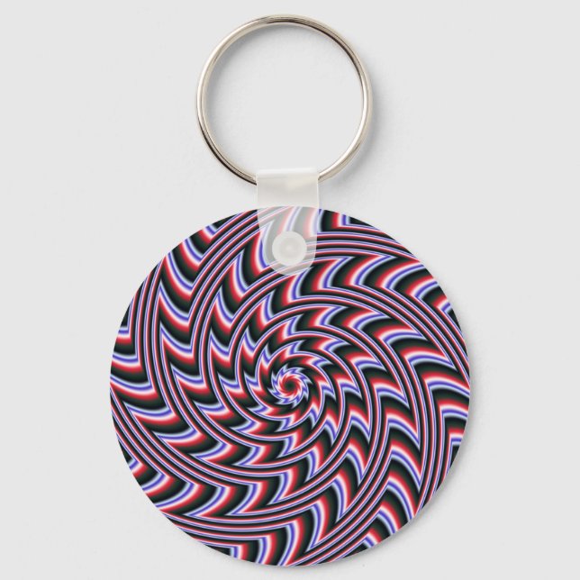 Nyckelkedjan spiral nyckelring (Framsida)