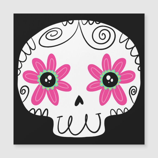 Nyckelkedjan Sugar Skull Calaverita Day of the dea (Framsida)