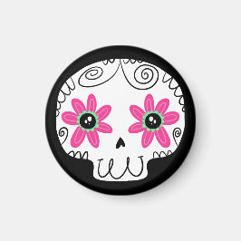 Nyckelkedjan Sugar Skull Calaverita Day of the dea Magnet