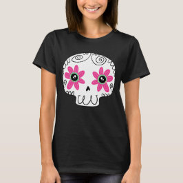 Nyckelkedjan Sugar Skull Calaverita Day of the dea T Shirt
