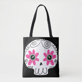 Nyckelkedjan Sugar Skull Calaverita Day of the dea Tygkasse