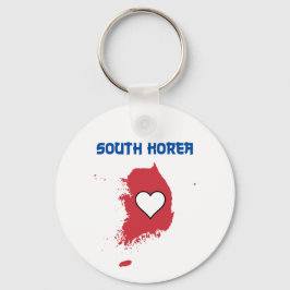 Nyckelkedjan Sydkorea Karta Nyckelring