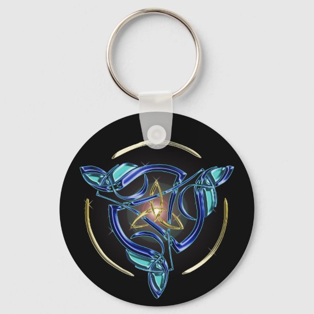 Nyckelkedjan Triquetra Nyckelring (Framsida)