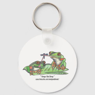 Nyckelkedjan tunga Tied Frogs Nyckelring