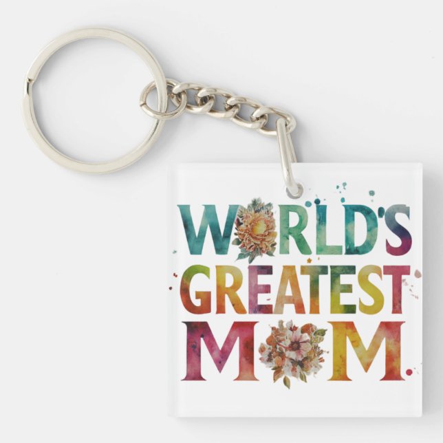 Nyckelkedjan världsmästare Mamma (Framsidan)