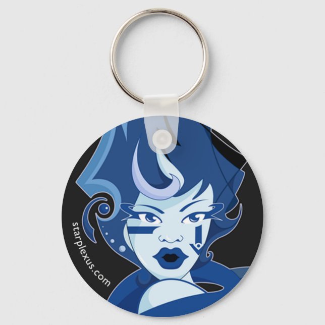 nyckelkedjan vatten till is nyckelring (Framsida)