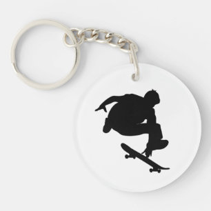 Nyckelkedjedesign för Skateboarder