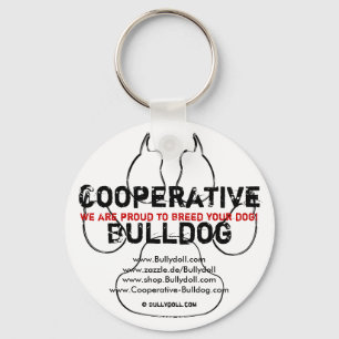 Nyckelkedjekooperativ Bulldog Nyckelring